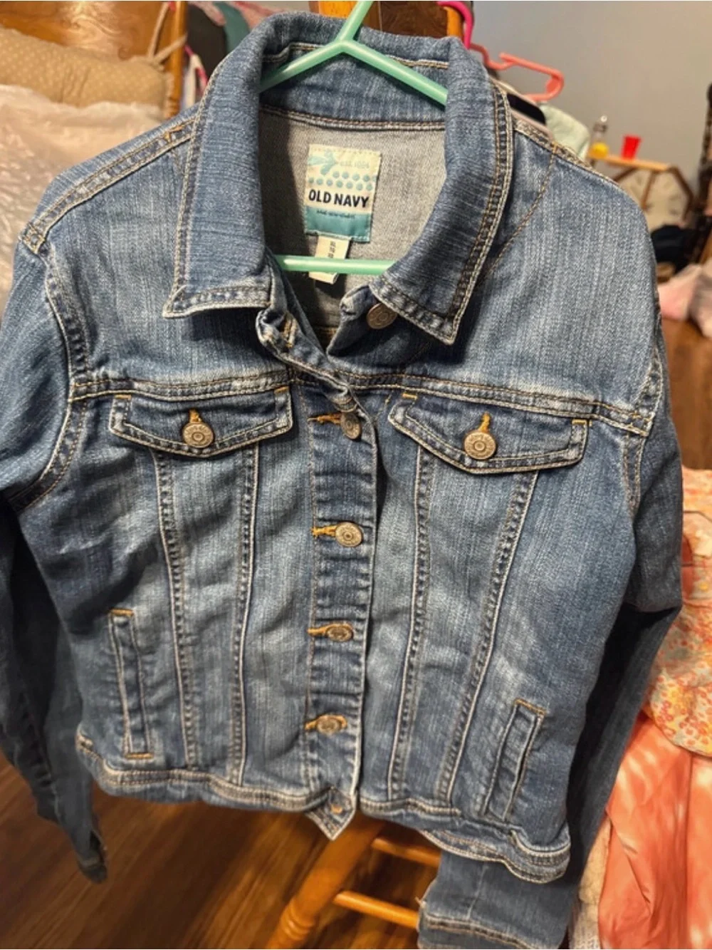 Old Navy Girls' Classic Blue Denim Jacket